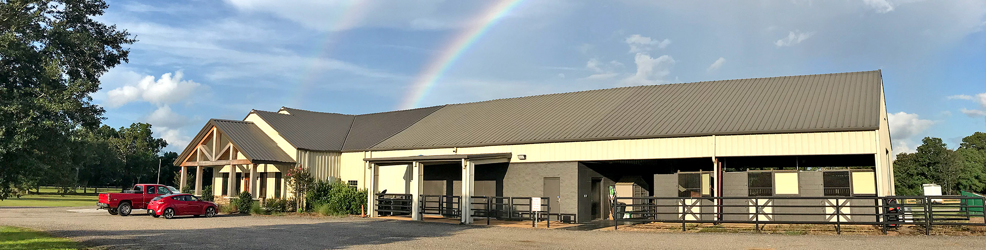 BAC Facility with a Rainbow